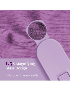 Desgarrador de Costuras INNOUOR 3 Pcs con Lente 1.5X 2