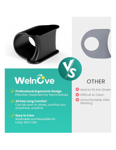 Corrector de Dedos en Martillo Welnove - 6 Paquetes de Gel 2