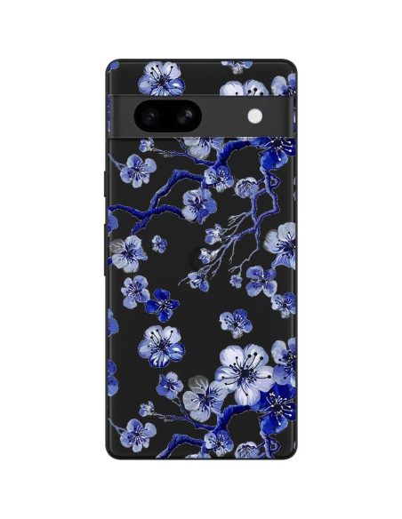 Funda Blingy's para Google Pixel 8a - Diseño Floral Transparente 6.1"