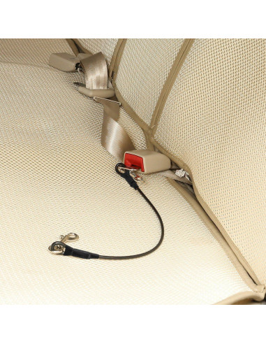 Cinturón de Seguridad para Perros Timwaygo 60 cm Doble Clip