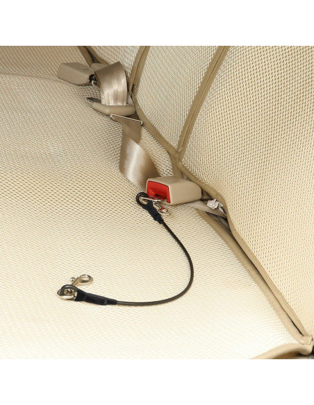 Cinturón de Seguridad para Perros Timwaygo 60 cm Doble Clip