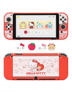 Tapas de Pulgar de Silicona para Switch OLED - Diseño Gato