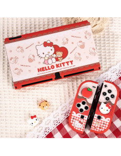 Tapas de Pulgar de Silicona para Switch OLED - Diseño Gato 2