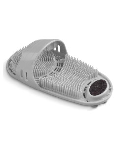 Exfoliador de pies de silicona Kibhous gris antideslizante