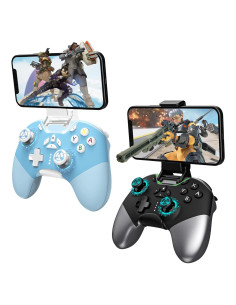 Juego de 2 Controladores Bluetooth Aghi para Nintendo Switch
