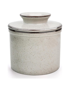 Tazón de Mantequilla Francés KilnGPT Gris 125g Cerámica