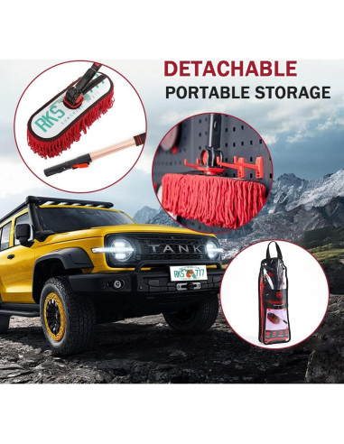 Duster Extensible RIDE KINGS para Limpieza de Vehículos 50.8cm