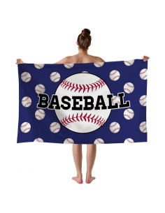 Toalla de Playa WZOMT Microfibra 80x130 cm Secado Rápido