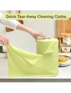 Paños de Microfibra Reutilizables LIVOS - 80 Unidades 29.2x29.2cm 2