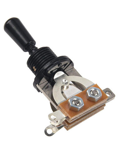 Interruptor de Palanca 3 Vías Yootones para Guitarra Les Paul Negro