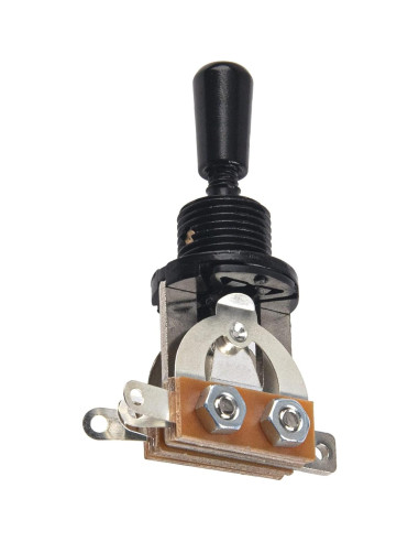 Interruptor de Palanca 3 Vías Yootones para Guitarra Les Paul Negro