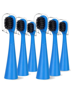 Cabezal de Cepillo Eléctrico Burst Kids - 6 Piezas Azul