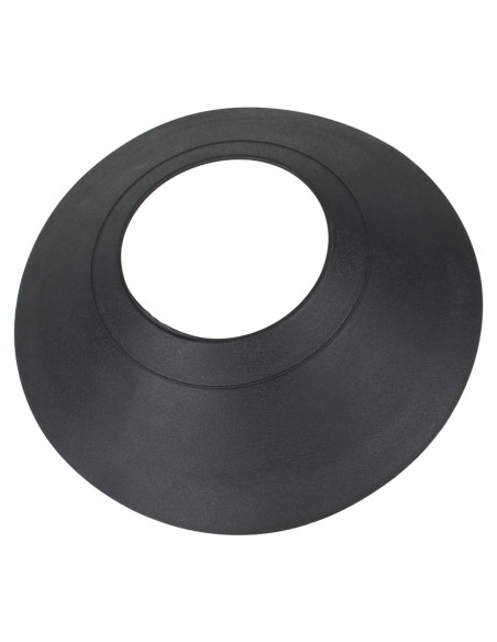 Collar de Lluvia Autoadhesivo KAZFFD 3-4 Pulgadas Negro