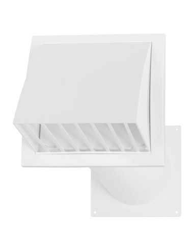 Kit de Ventilación de Pared Vent Systems 5" Ajustable Blanco