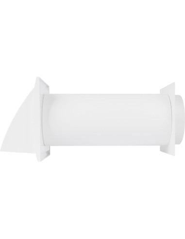 Kit de Ventilación de Pared Vent Systems 5" Ajustable Blanco