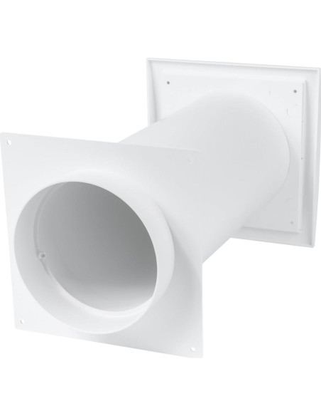 Kit de Ventilación de Pared Vent Systems 5" Ajustable Blanco