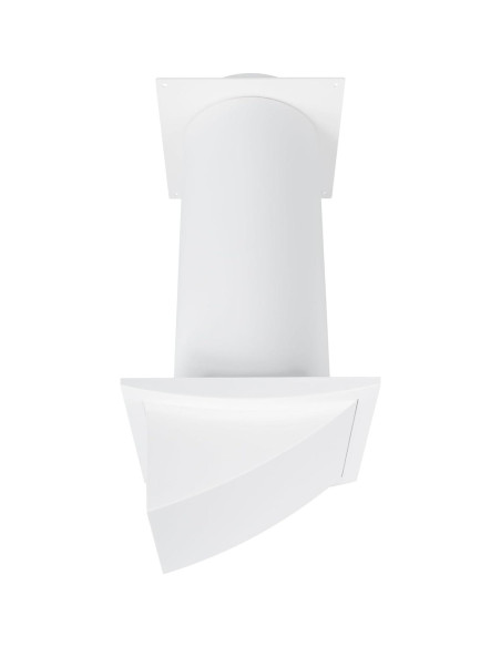 Kit de Ventilación de Pared Vent Systems 5" Ajustable Blanco