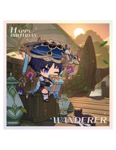 Póster Mini Genshin Impact Deseos del Corazón Errante 12.1x11.8 cm