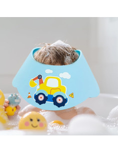 Visera de Ducha para Niños - Gorro de Baño Ajustable EVA 2