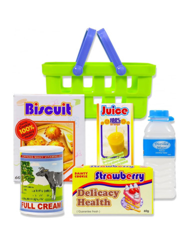 Caja Registradora Electrónica KidPlay con Dinero y Comestibles