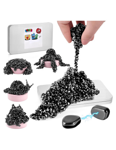 Juguete Antiestrés Magnético LOVESTOWN 550PCS Negro