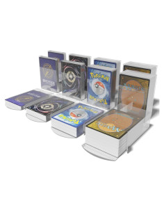 Cajas de Barajas ClearFit Citadel Black - 12 Unidades para Cartas