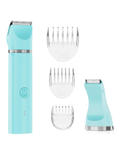 Recortadora Eléctrica de Bikini AIBRIT PRO YP-7017 IPX7 Azul