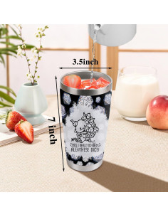 Vaso de Acero Inoxidable Aislado 20oz LLKJHGE para DnD 2