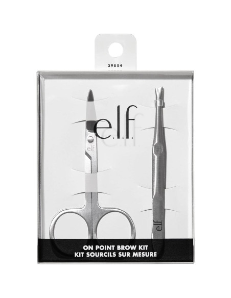 Kit de Cejas e.l.f. con Tijeras y Pinzas de Precisión