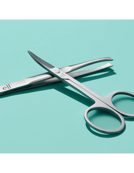 Kit de Cejas e.l.f. con Tijeras y Pinzas de Precisión