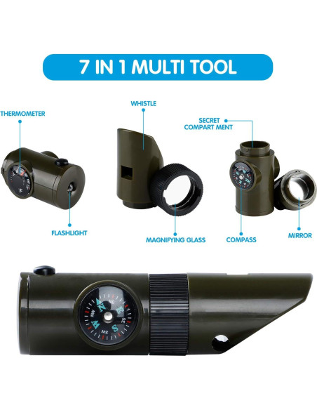 Kit de Explorador INNOCHEER para Niños 3-12 Años - Capturador de Insectos