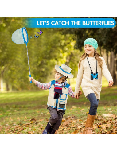 Kit de Explorador INNOCHEER para Niños 3-12 Años - Capturador de Insectos