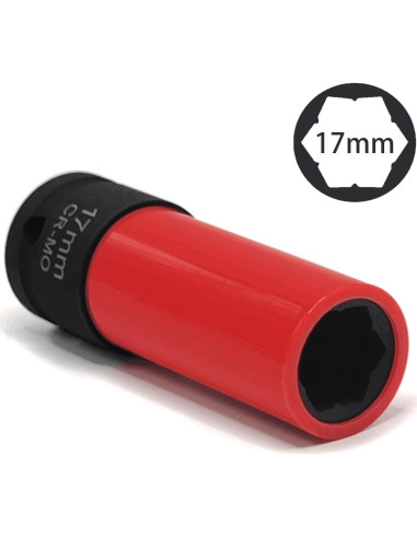 Socket de extracción de tuercas de rueda 17 mm JEUCLEL