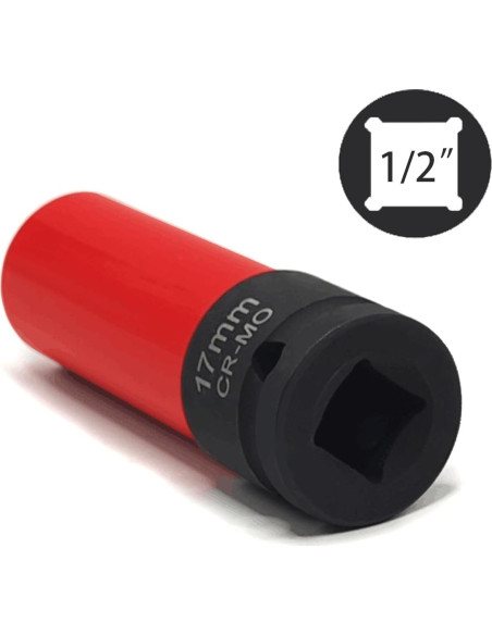 Socket de extracción de tuercas de rueda 17 mm JEUCLEL