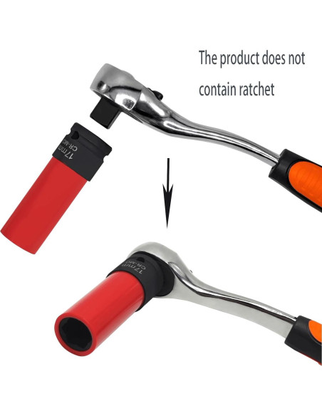 Socket de extracción de tuercas de rueda 17 mm JEUCLEL