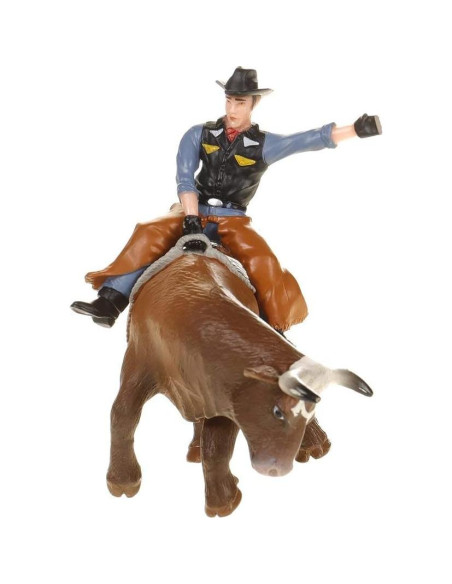 Juguete Vaquero en Toro Brincador Little Buster 1/16