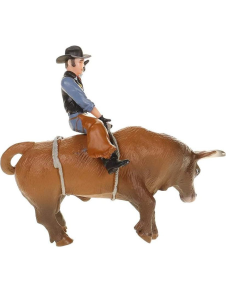 Juguete Vaquero en Toro Brincador Little Buster 1/16