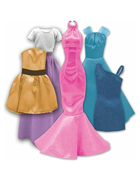 Set de Diseñadora de Moda Barbie Tara Toys con Tela y Stickers