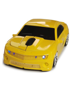 Ratón Inalámbrico WUQIDA Deportivo Amarillo 1600 DPI