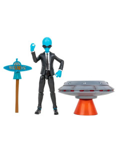 Figura Articulada Jazwares Fortnite Humano Bill 10.16 cm con Vehículo