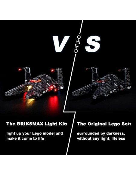 Kit de Iluminación LED BRIKSMAX para LEGO 75336 Inquisitor Kit de Iluminación LED BRIKSMAX para LEGO 75336 Inquisitor