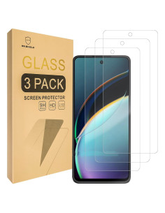 Protector de Pantalla Mr.Shield para Motorola Moto G 5G 2024 - Vidrio Templado 9H - Paquete de 3