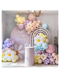 Kit de Arco de Globos de Pascua 176 Piezas J-HAIPA