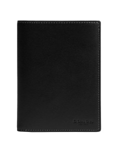 Funda de Pasaporte Coach para Hombre en Color Negro