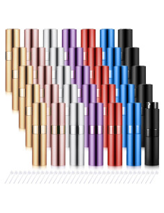 Set de 35 Botellas de Perfume Recargables 8ml Tessco