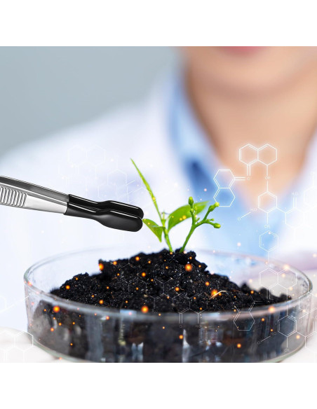 Juego de 4 Pinzas de Silicona Bremorou - Acero Inoxidable