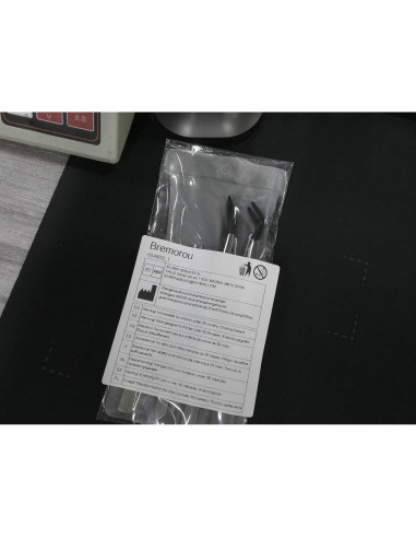 Juego de 4 Pinzas de Silicona Bremorou - Acero Inoxidable