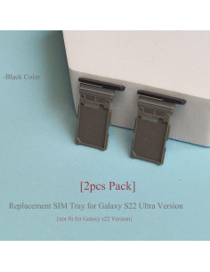 Soporte de bandeja SIM Samsung Galaxy S22 Ultra - 2 Piezas 2