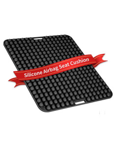 Cojín de Silicona LTLUTU para Alivio del Dolor Coccix 43x37 cm