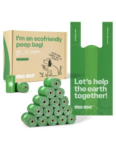 Bolsas de Excremento para Perro Deo Doo 240 Unidades Grandes